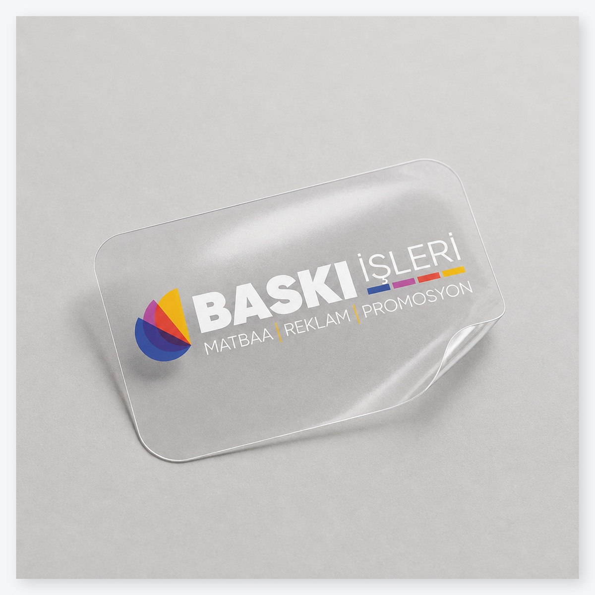 Şeffaf Sticker
