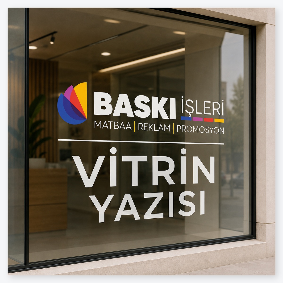 Vitrin Yazısı